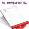 Generic Decoration A5 NotePad – 25 Pages Per pad- 100gsm – Full Colour 100gsm