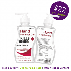CLEARANCE 295ml Hand Sanitiser Pump – IN STOCK antibacterial gel