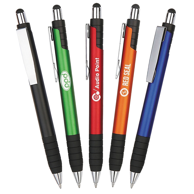 EP Range Laser Engraved Grip Stylus Metal Pen high quality metal pen