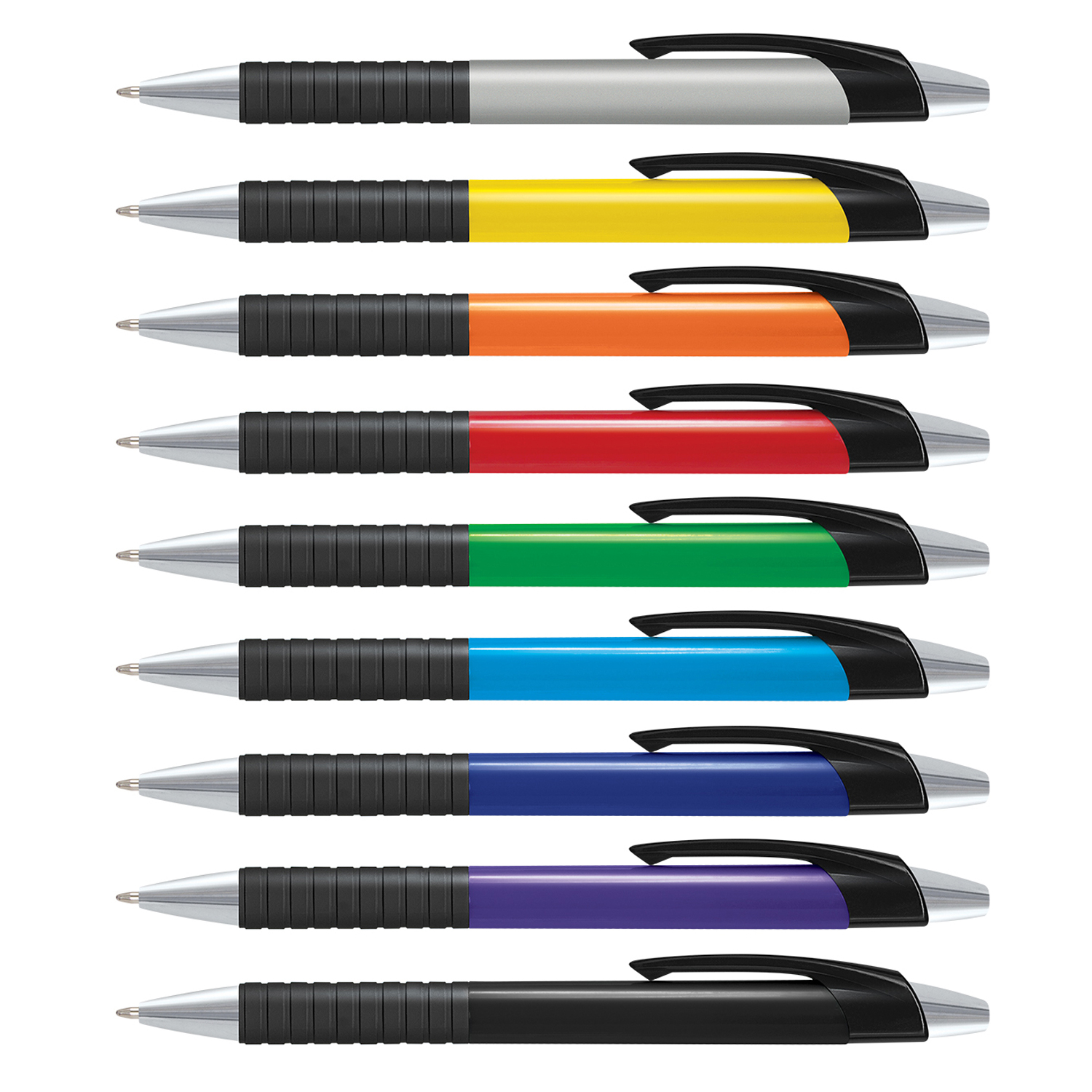 Plastic Cleo Pen – Coloured Barrel -