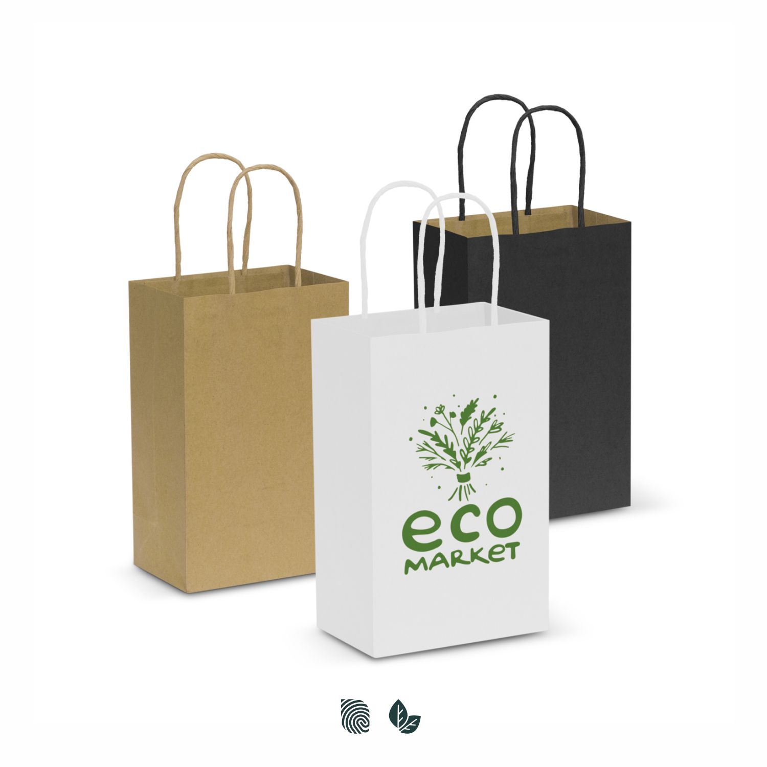 Impact Aware Paper Carry Bag – Small tag