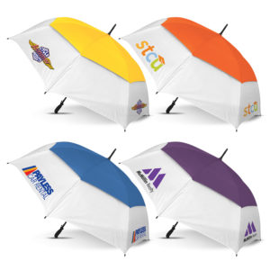 Real Estate Trident Sports Umbrella – White Panels -