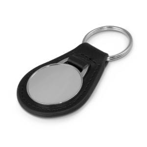 Automotive Baron Leather Key Ring – Round -