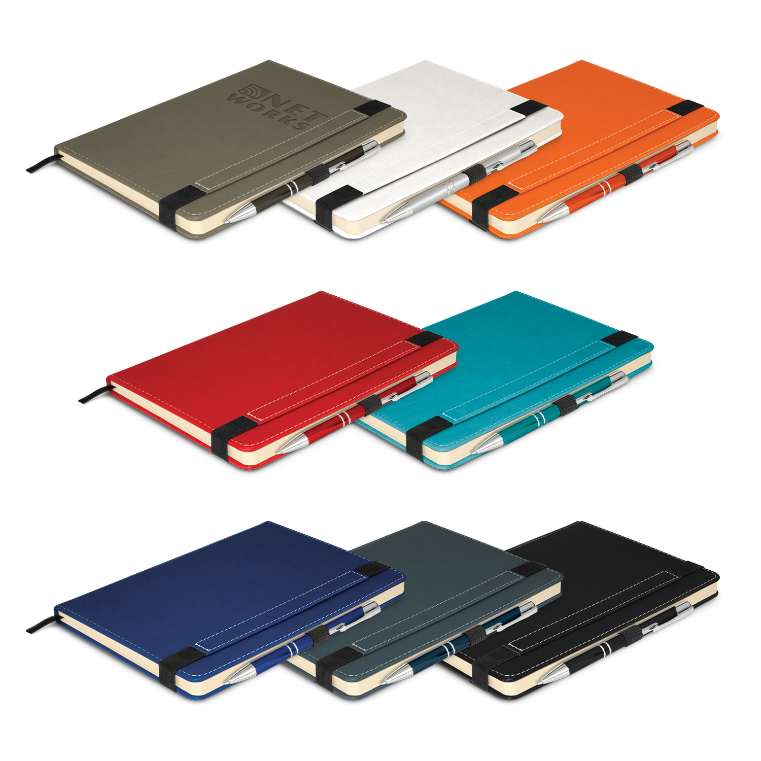 Foil Printed Notebooks Premier Notebook with Pen notebook