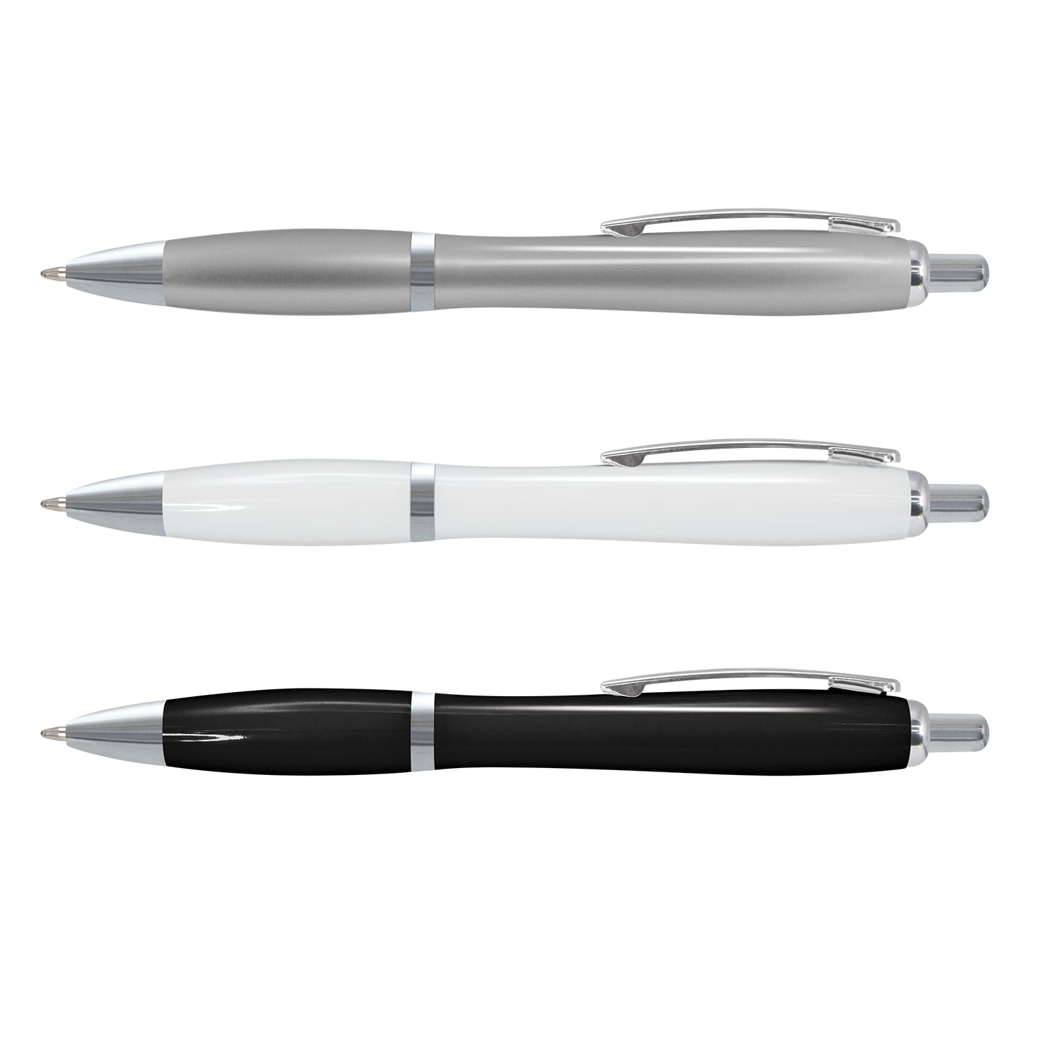 Plastic Vistro Stylus Pen  – White Barrel -