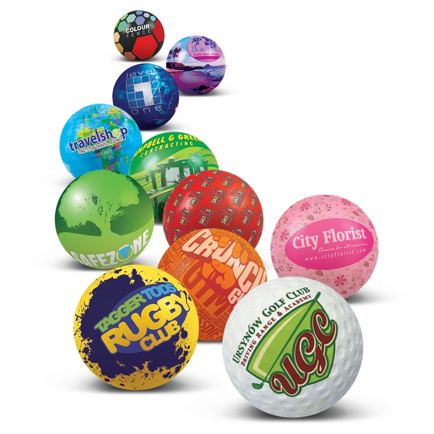 Stress Items Stress Ball – Full Colour -