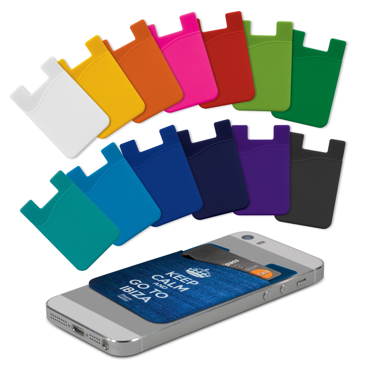 Phone Wallets Silicone Phone Wallet – Indent -