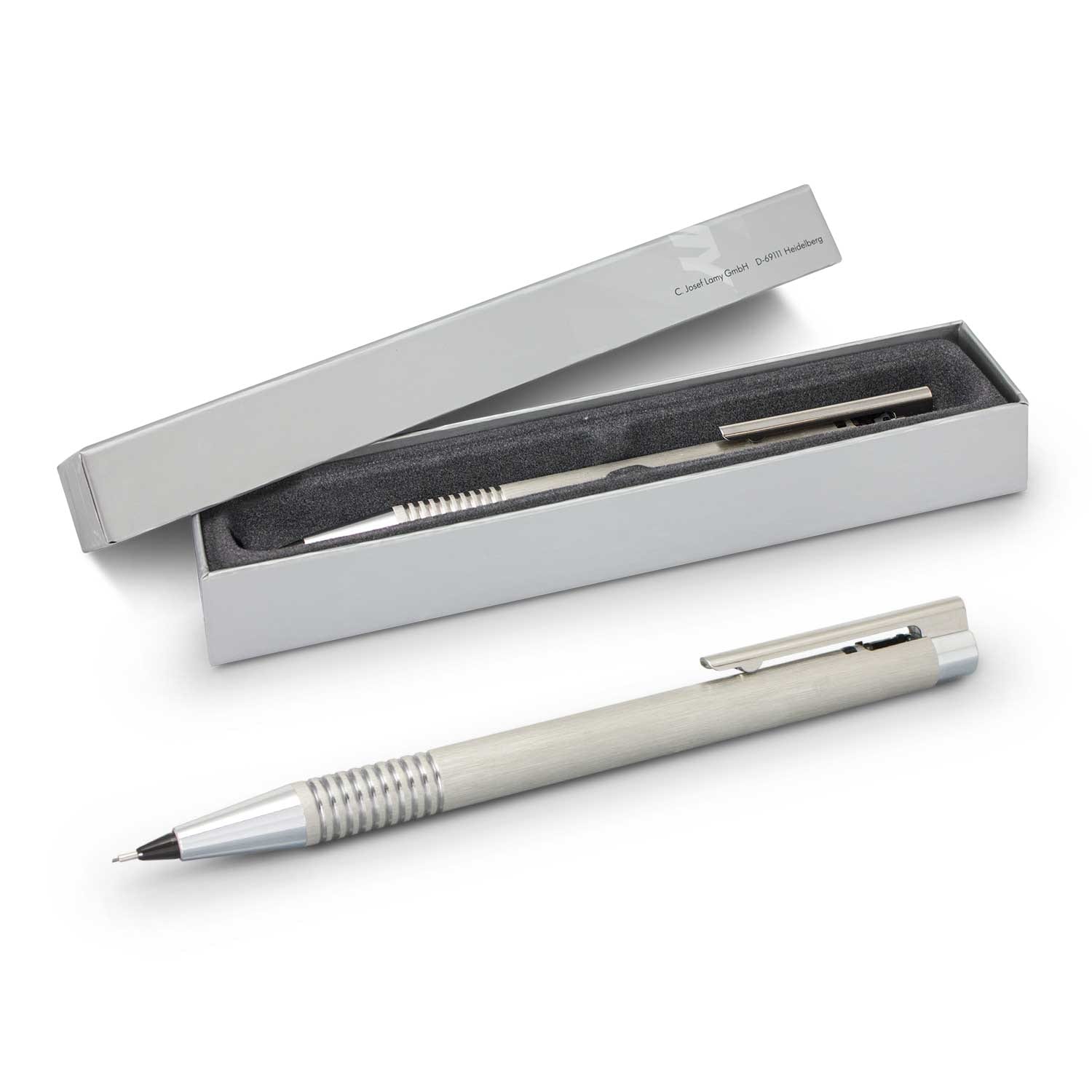 Deluxe Lamy Logo Pencil – Brushed Steel -