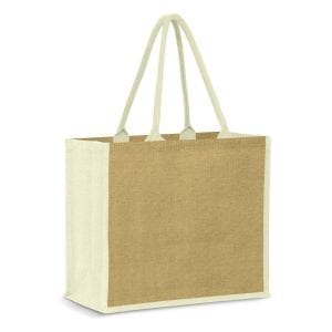 Eco Modena Jute Tote Bag bag