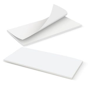 Mailable Items DLE Horizontal Note Pad – 50 Leaves -