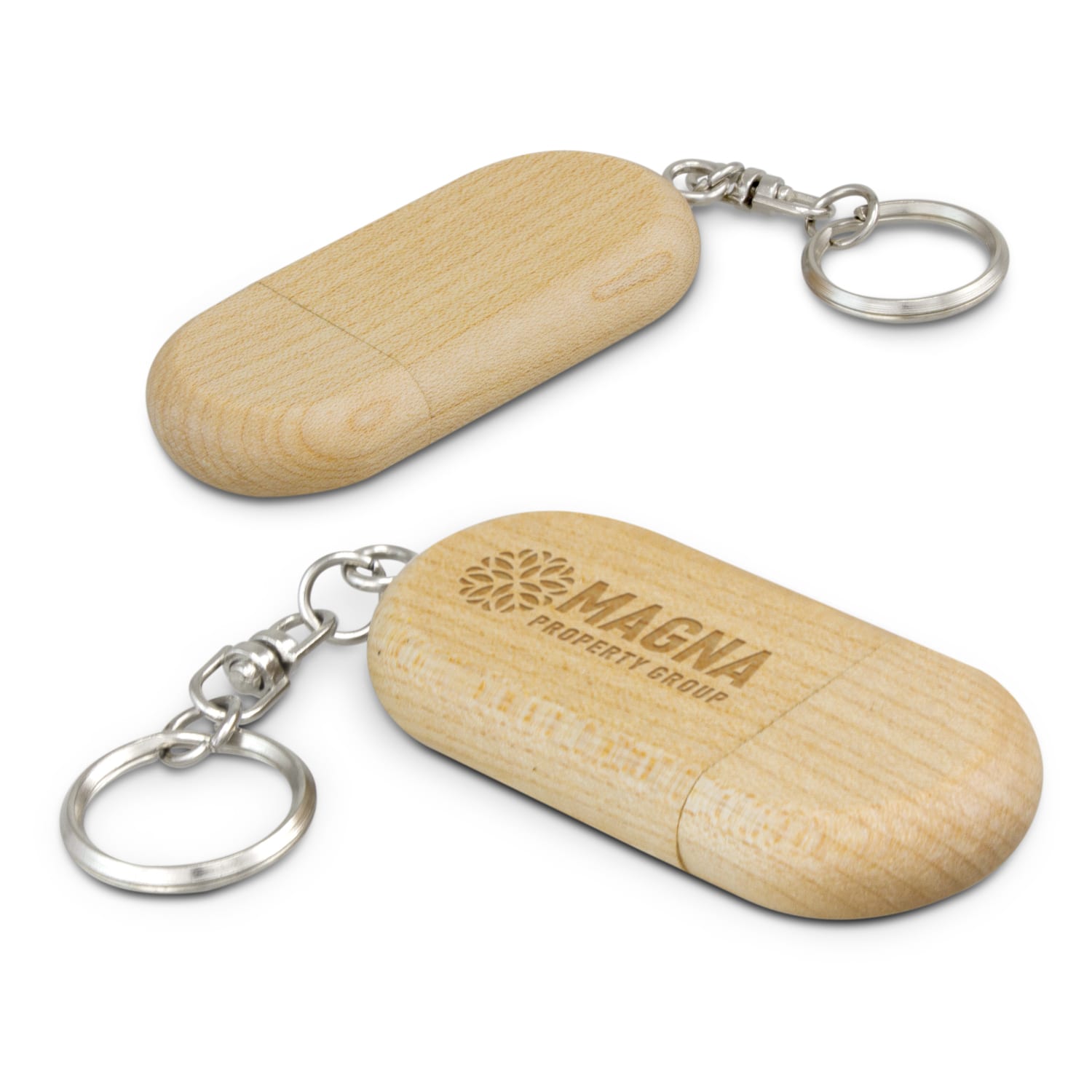Trends Helix 4GB Bamboo Flash Drive 4gb