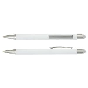 Metal Lancer Stylus Pen – White Barrel -