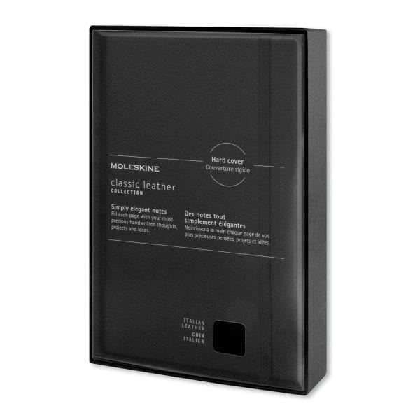 Moleskine Moleskine Classic Leather Hard Cover Notebook – Large -
