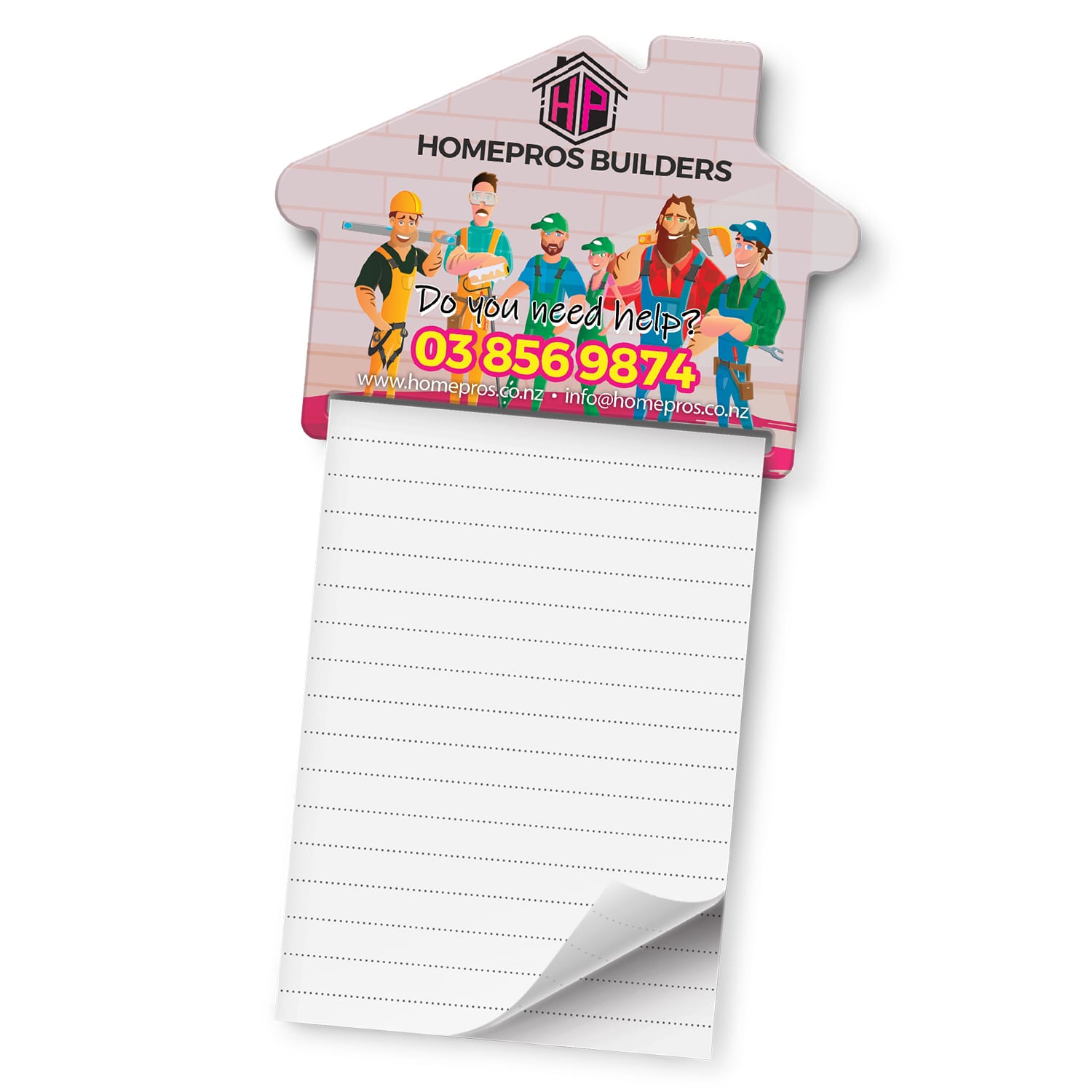 Magnets Magnetic House Memo Pad – A7 -