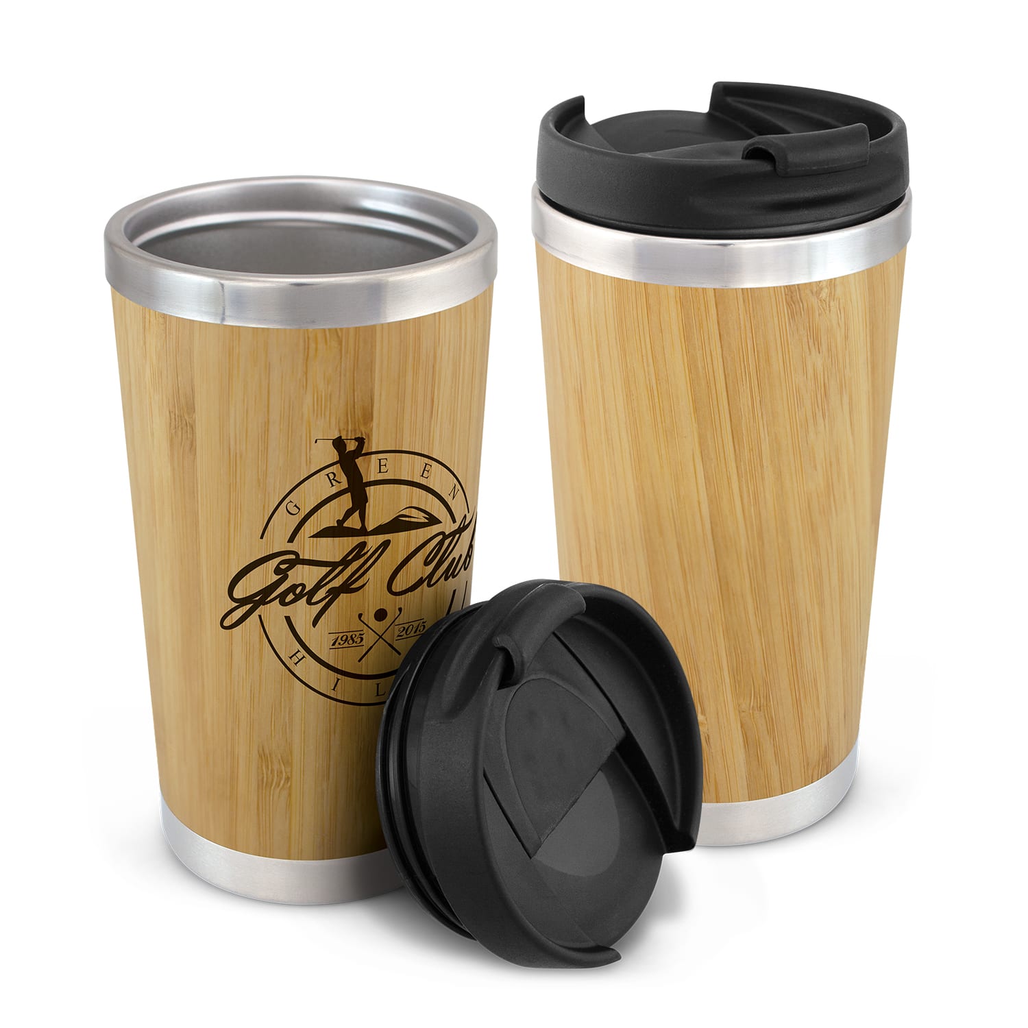 Coffee Cups Bamboo Double Wall Cup bamboo