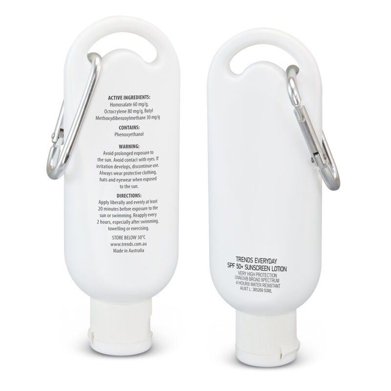 Spring & Summer Merch TRENDS Everyday SPF 50+ Carabiner Sunscreen 50ml children