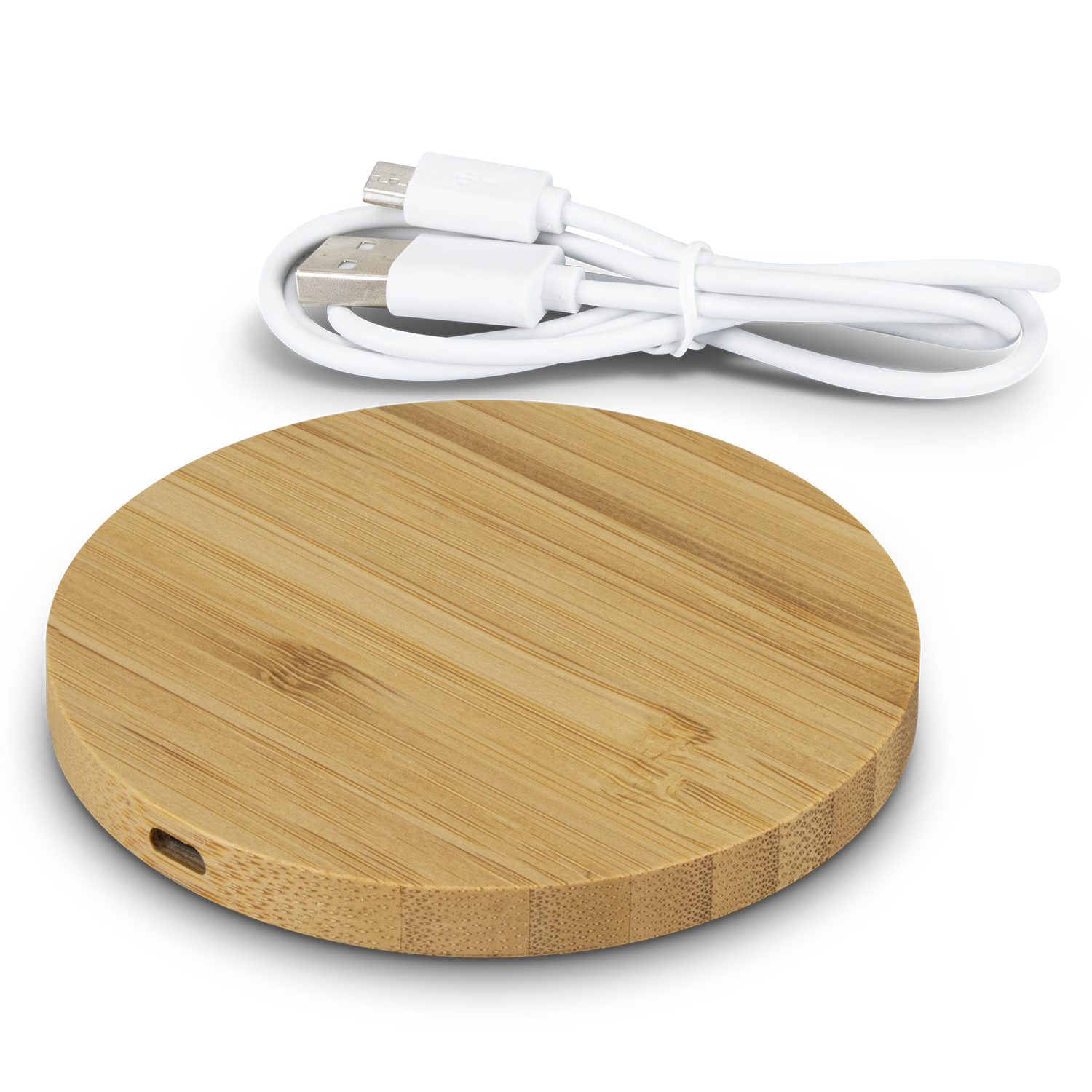 Trends Vita Bamboo Wireless Charger – Round aEUR"