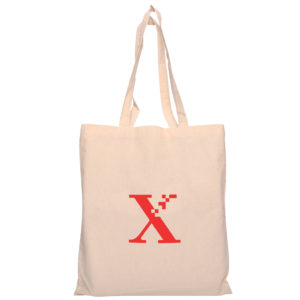 Cotton Bags Calico Tote Bag Long Handle bag