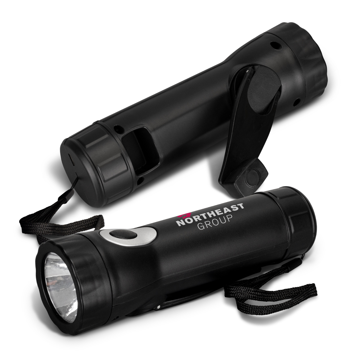 Camping & Outdoors Dynamo Rechargeable Torch Dynamo