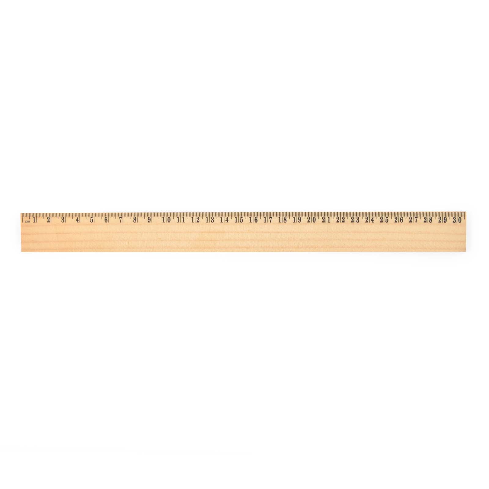 LL4 Axis 30cm Wooden Ruler 30cm