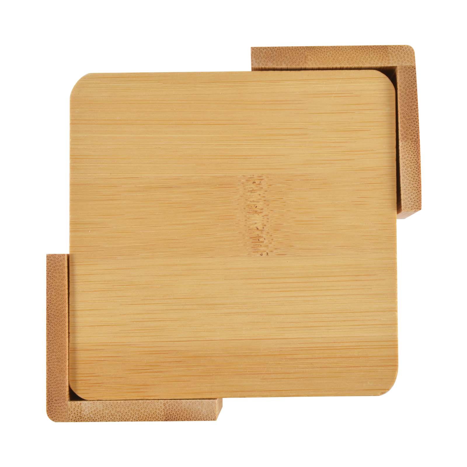Drinkware Accessories Tropic Bamboo Coasters Set of 6 6
