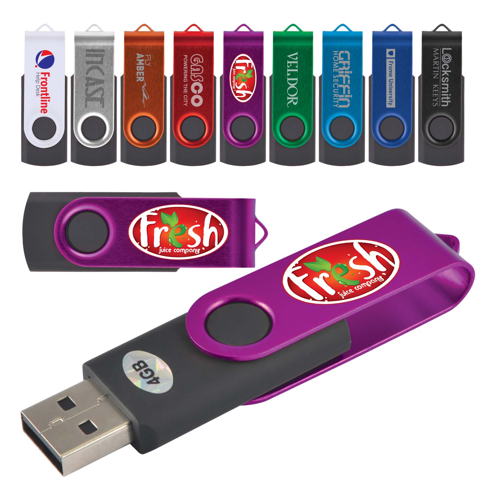 Flash Drives Swivel USB Flash Drive drive