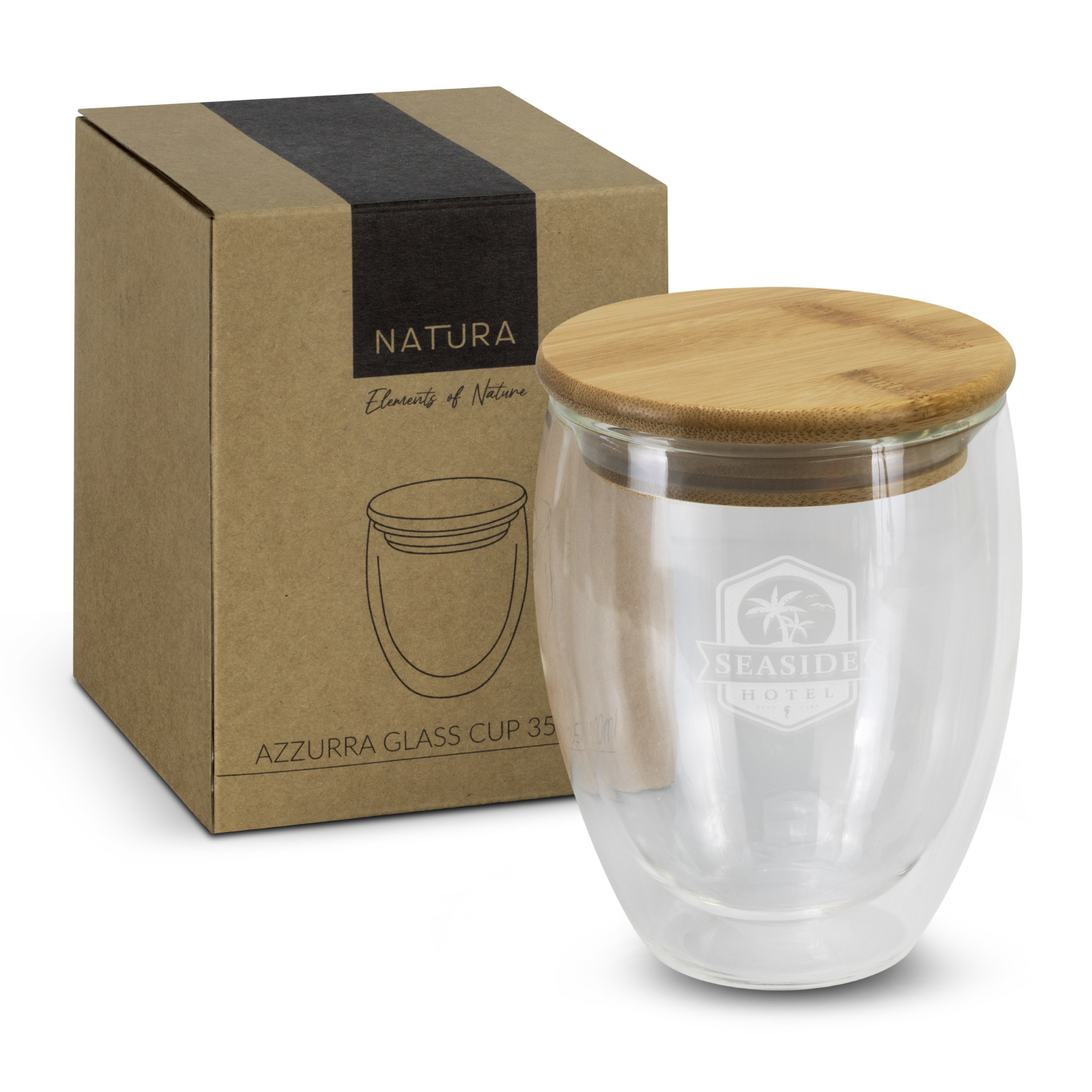 Glassware NATURA Azzurra Glass Cup – 350ml -