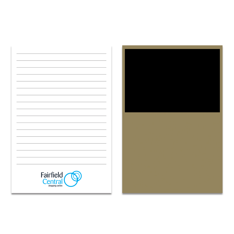Magnets 95 x 140mm Magnetic Notepad (25 Pages) Custom Printed Promotional Item fridge